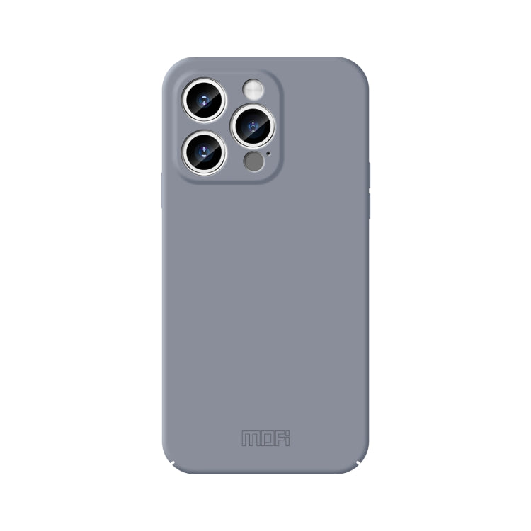 For iPhone 15 Pro MOFI Qin Series Skin Feel All-inclusive PC Phone Case(Gray) - HoMEdemic™ 