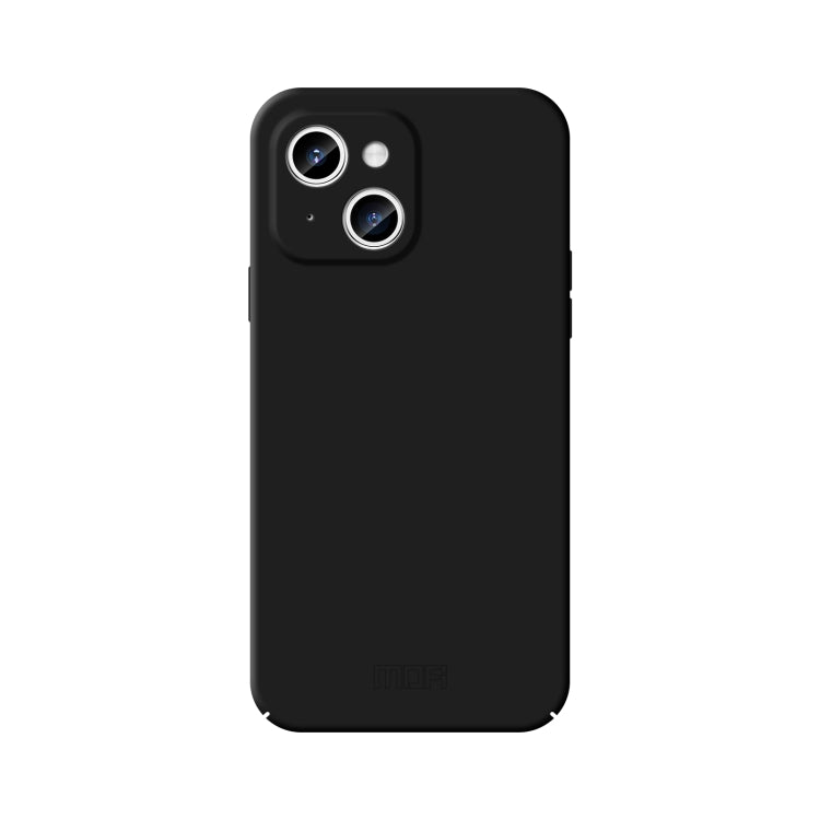 For iPhone 15 MOFI Qin Series Skin Feel All-inclusive PC Phone Case(Black) - HoMEdemic™ 