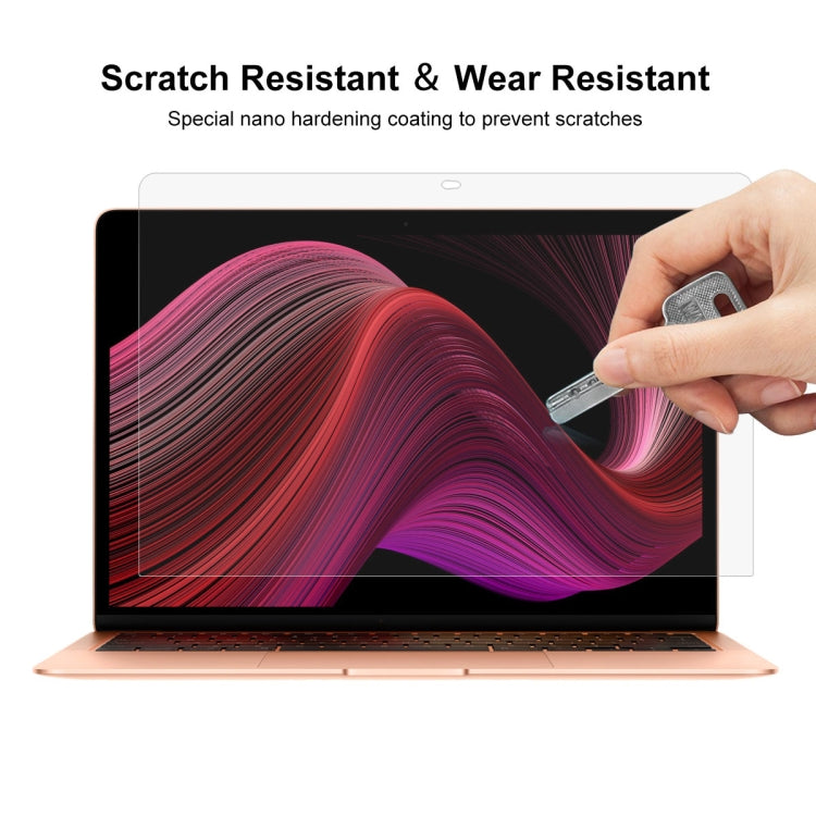 For MacBook Air 13.3 A2179/A2337 ENKAY Hat-Prince 3 in 1 Protective Bracket Case Cover Hard Shell with TPU Keyboard Film / PET Screen Protector, Version:US(Purple) - HoMEdemic™ 