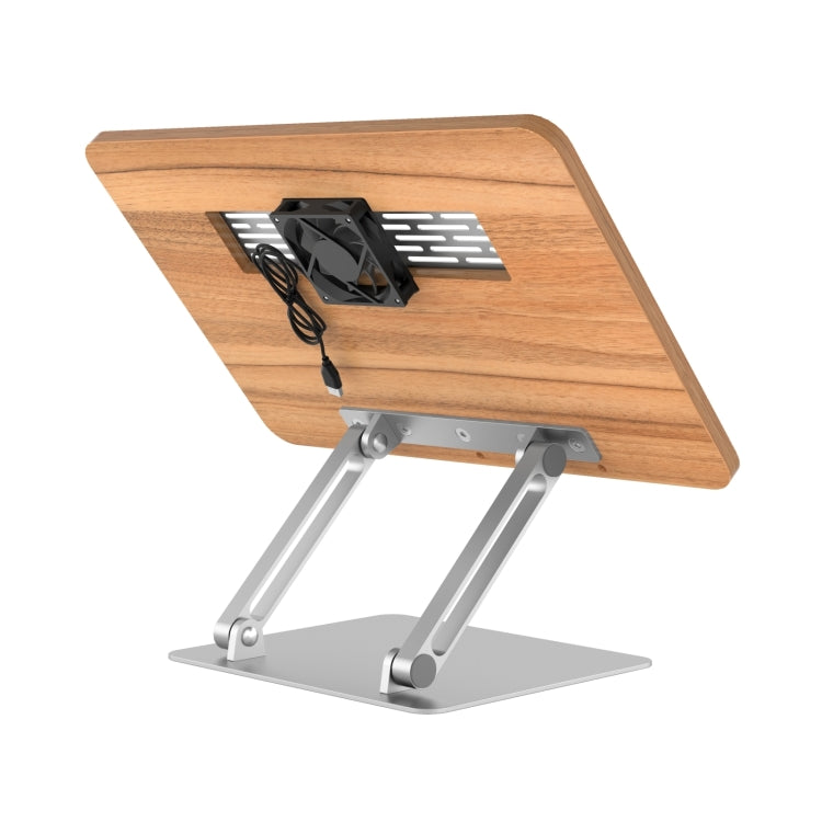 BG-4F With Cooling Fan Portable Tablet Stand Height Adjustable Folding Laptop Holder - HoMEdemic™ 