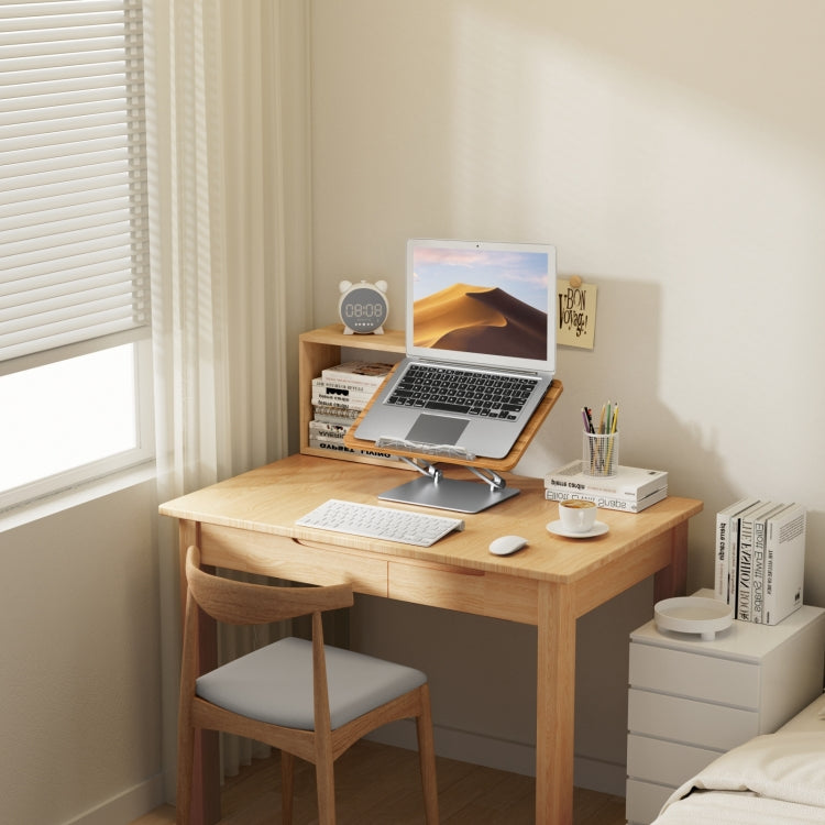 BG-4F With Cooling Fan Portable Tablet Stand Height Adjustable Folding Laptop Holder - HoMEdemic™ 