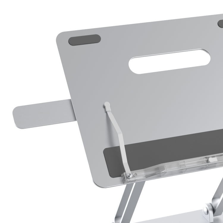 AP-2DB With Book Clips Portable Folding Laptop Adjustable Hollow Heat Dissipation Stand - HoMEdemic™ 