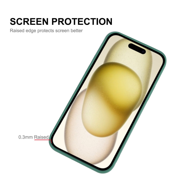 For iPhone 15 ENKAY Liquid Silicone Soft Shockproof Phone Case(Purple) - HoMEdemic™ 