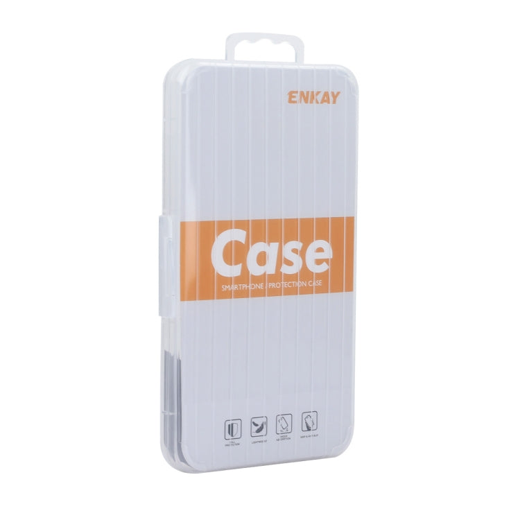 For iPhone 15 ENKAY Liquid Silicone Soft Shockproof Phone Case(Purple) - HoMEdemic™ 