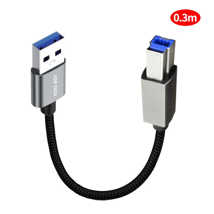 JUNSUNMAY USB 3.0 Male to USB 3.0 Male Cord Cable Compatible with Docking Station, Length:0.3m - HoMEdemic™ 