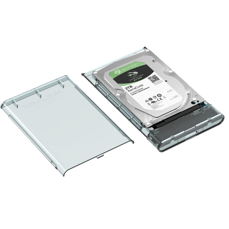 WAVLINK ST239 USB3.0 Transparent SATA External Solid-state SSD 2.5-inch Mobile Hard Disk Case - HoMEdemic™ 