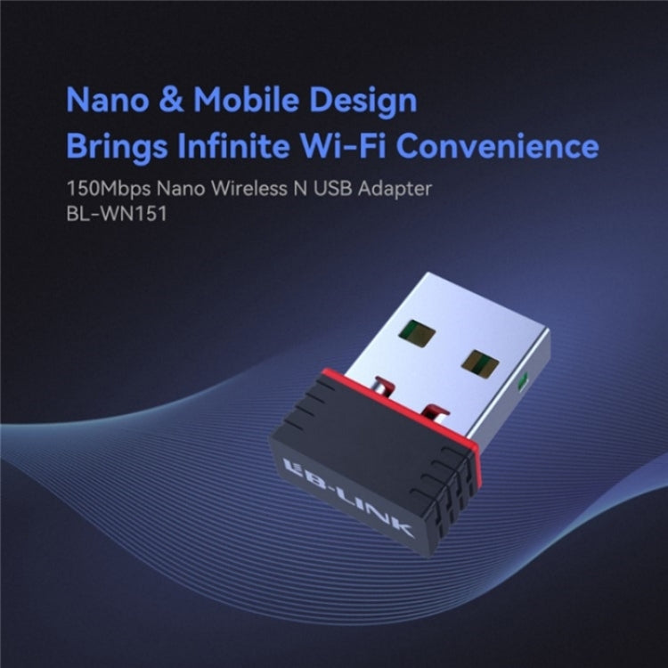 LB-LINK BL-WN151 USB Adapter Transmitter 150M Wireless Network Card WiFi Receiver - HoMEdemic™ 