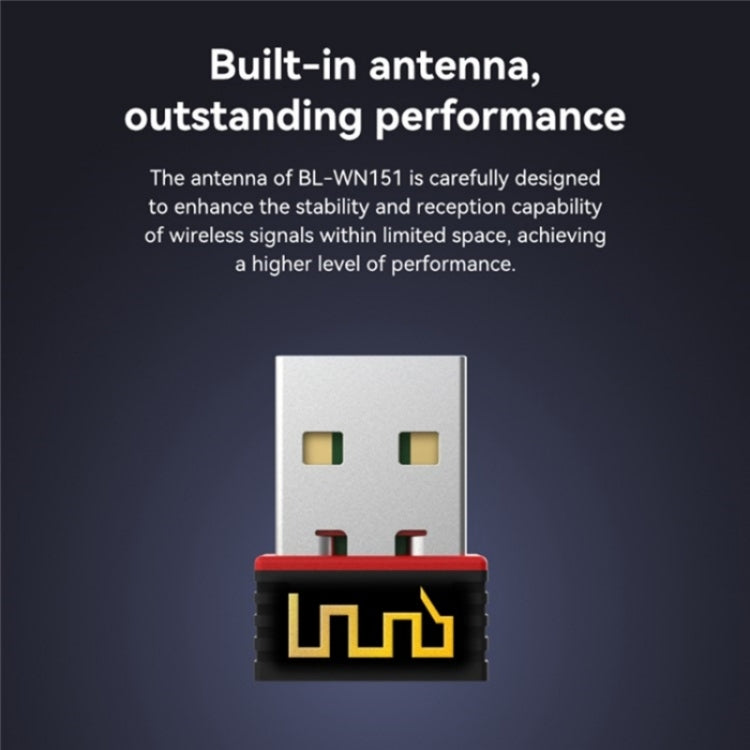 LB-LINK BL-WN151 USB Adapter Transmitter 150M Wireless Network Card WiFi Receiver - HoMEdemic™ 