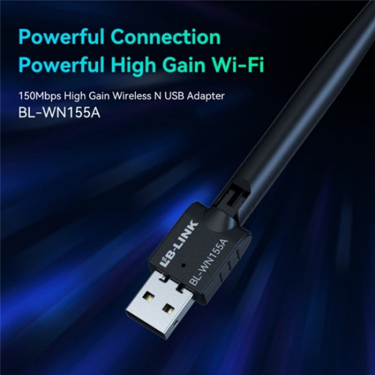 LB-LINK WN155A 150M Wireless Network Card Adapter USB WiFi Receiver For PC Computer Laptop - HoMEdemic™ 