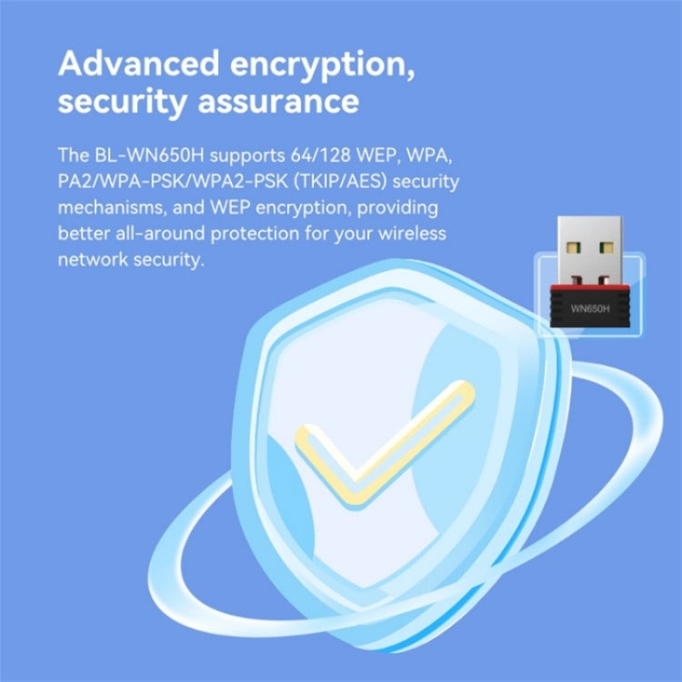 LB-LINK WN650H Portable USB WiFi Receiver Dual Band 650M Wireless Network Card - HoMEdemic™ 