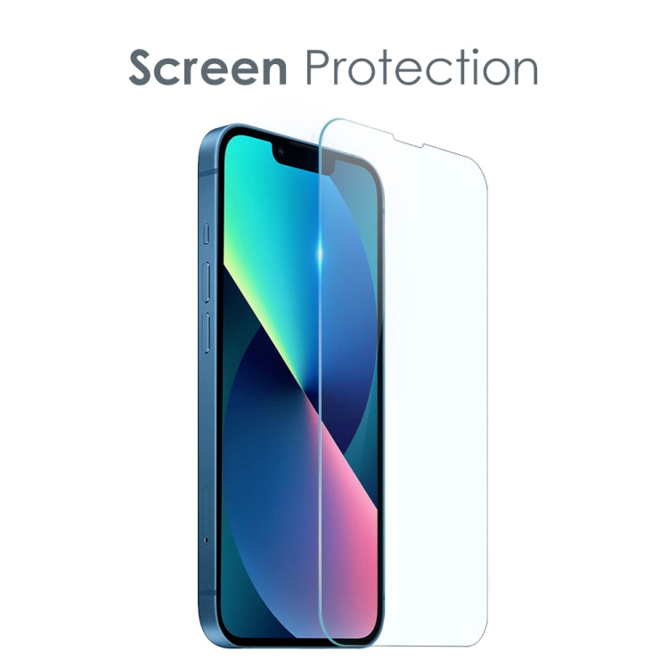 For iPhone 13 NORTHJO 3 in 1 TPU Phone Case with Screen Film and Lens Film(Clear) - HoMEdemic™ 