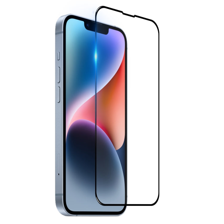 For iPhone 14 Plus / 13 Pro Max NORTHJO A++ Screen Protector Full Glue Silk Printing Tempered Glass Film - HoMEdemic™ 