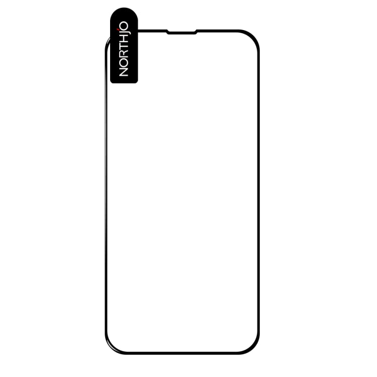 For iPhone 14 Plus / 13 Pro Max NORTHJO A++ Screen Protector Full Glue Silk Printing Tempered Glass Film - HoMEdemic™ 