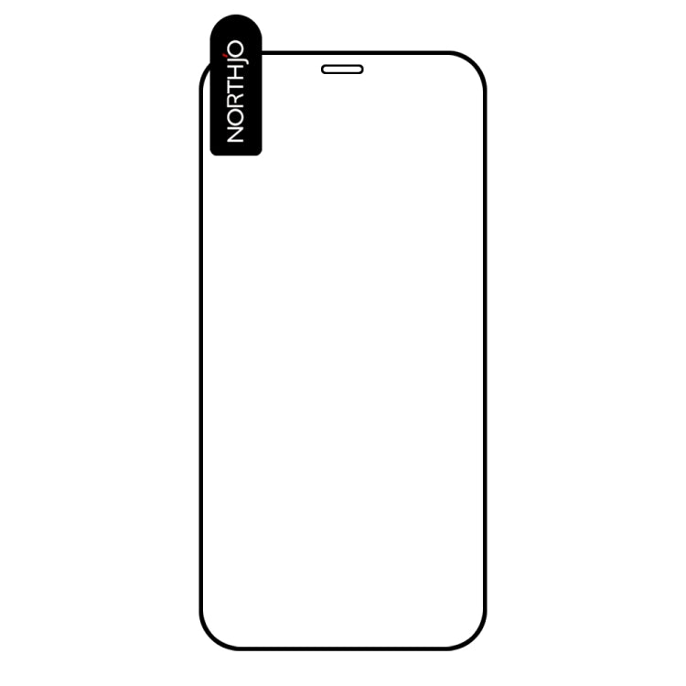 For iPhone 12 / 12 Pro NORTHJO A++ Screen Protector Full Glue Silk Printing Tempered Glass Film - HoMEdemic™ 