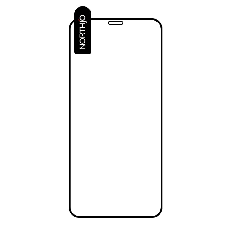 For iPhone 11 Pro / X / XS NORTHJO A++ Screen Protector Full Glue Silk Printing Tempered Glass Film - HoMEdemic™ 