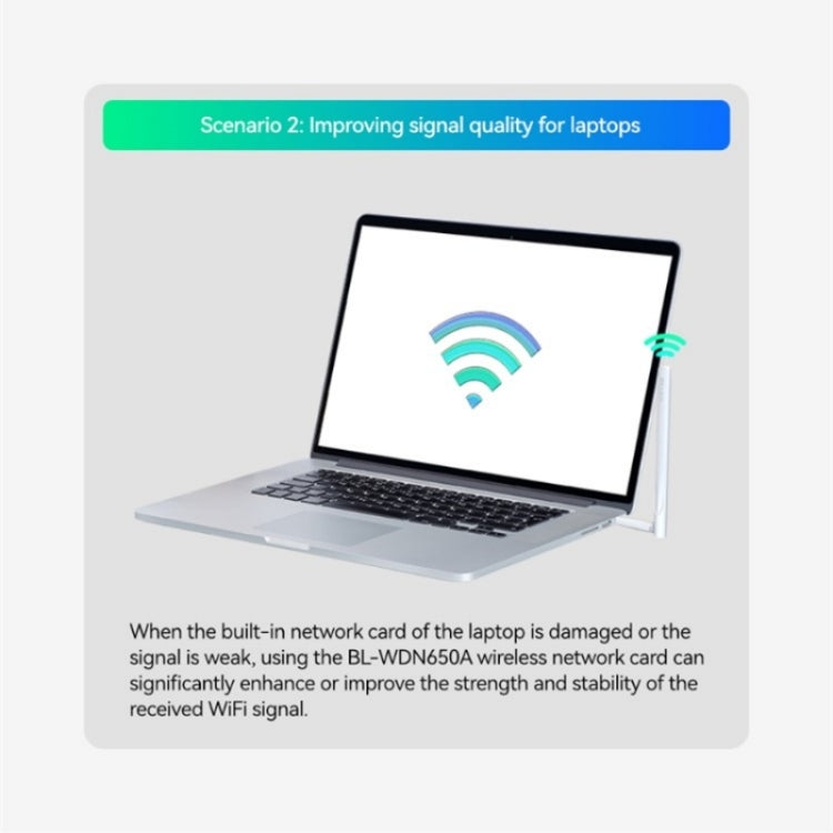 LB-LINK WDN650A For Decktop Computer Laptop Dual Band 650M Wireless USB Network Card - HoMEdemic™ 