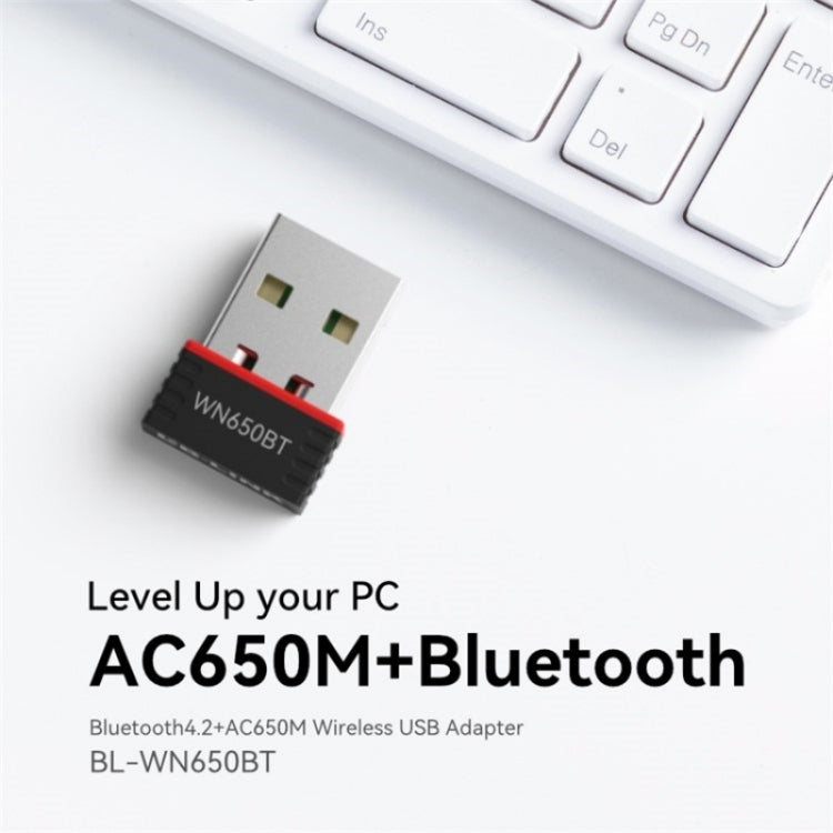LB-LINK BL-WN650BT 650M Dual Band Wireless Adapter Bluetooth WiFi 2-in-1 Network Card - HoMEdemic™ 