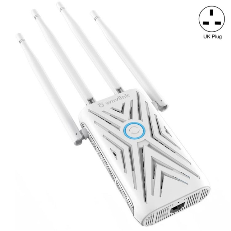 WAVLINK WN579A3 Home WiFi Extender 1200Mbps 2.4GHz / 5GHz Dual Band AP Wireless Router, Plug:UK Plug - HoMEdemic™ 