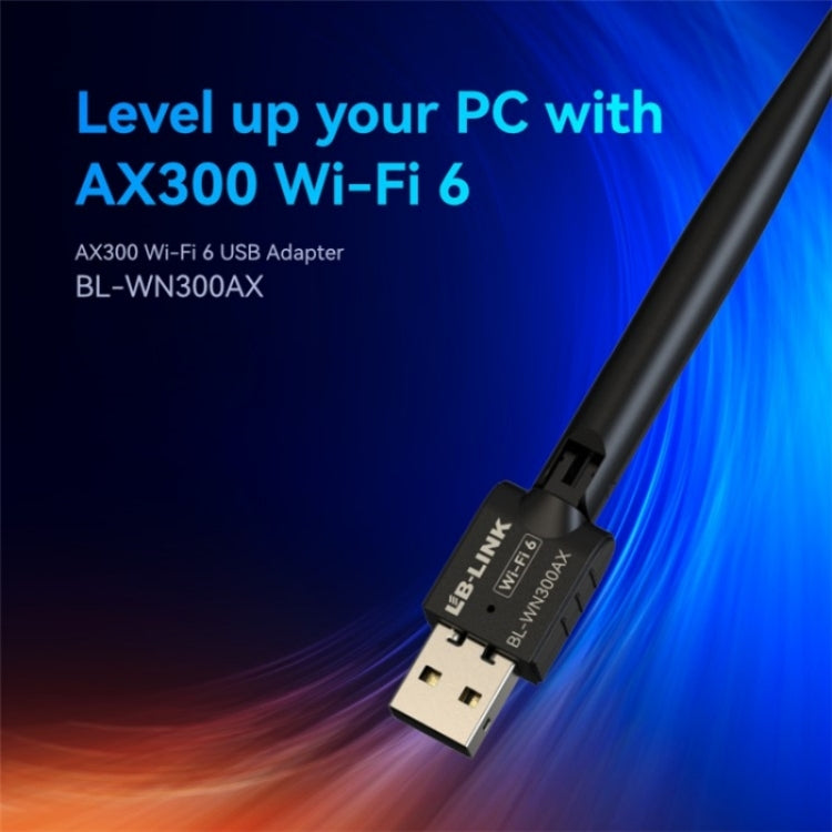 LB-LINK BL-WN300AX External High Gain Antenna WiFi 6 USB Wireless Network Adapter - HoMEdemic™ 