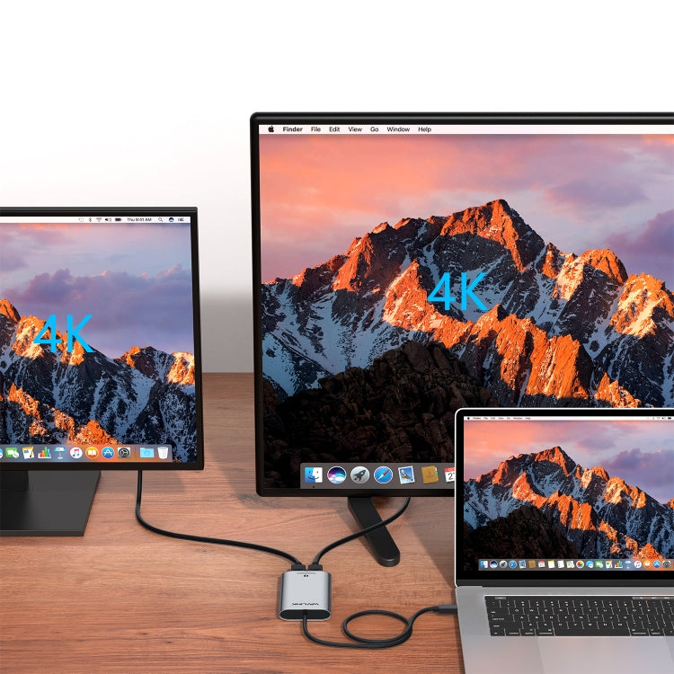 WAVLINK WL-UTA02H Multi-Screen Extender Converter Thunderbolt 3 to Dual HDMI Adapter - HoMEdemic™ 