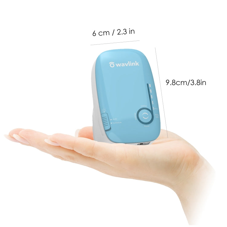 WAVLINK WN576K1 AC1200 Household WiFi Router Network Extender Dual Band Wireless Repeater, Plug:AU Plug (Blue) - HoMEdemic™ 