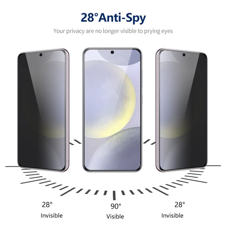For Samsung Galaxy S23+ 5G 2pcs ENKAY Hat-Prince 360 Degree Anti-peeping Privacy Full Screen Tempered Glass Film - HoMEdemic™ 