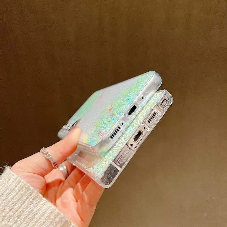 For Samsung Galaxy S24 5G Dreamy Star Glitter Epoxy TPU Phone Case(Transparent) - HoMEdemic™ 