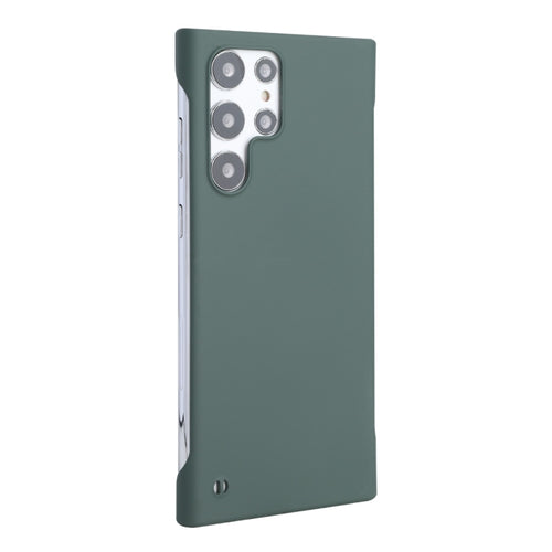 For Samsung Galaxy S24 Ultra 5G ENKAY Matte Frameless Hard PC Case(Dark Green) - HoMEdemic™ 