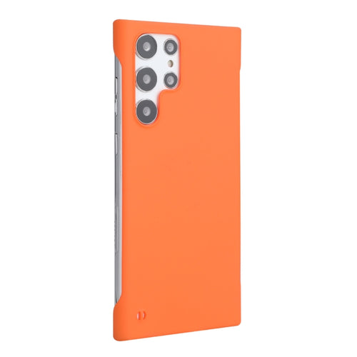 For Samsung Galaxy S24 Ultra 5G ENKAY Matte Frameless Hard PC Case(Orange) - HoMEdemic™ 