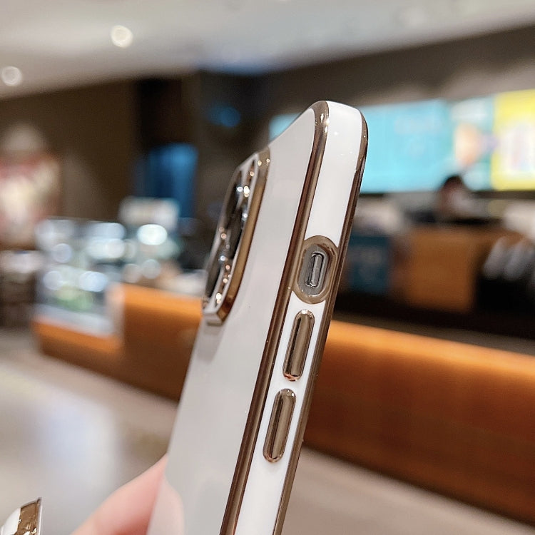 For iPhone 15 Pro Embrace Stars Electroplating Astronaut Holder Phone Case(Green) - HoMEdemic™ 