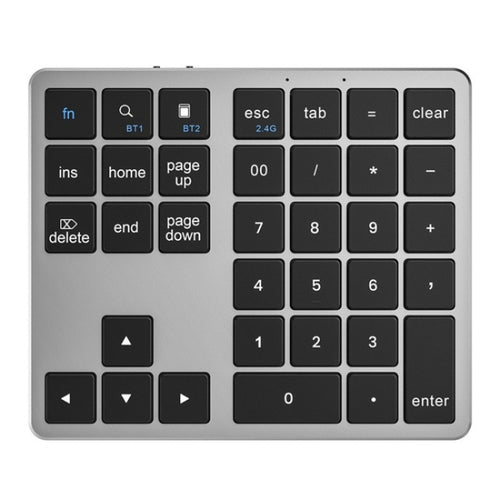 K-35 Computer Laptop Keyboard 35-Keys Tablet Accessories Bluetooth Keypad(Black Gray) - HoMEdemic™ 