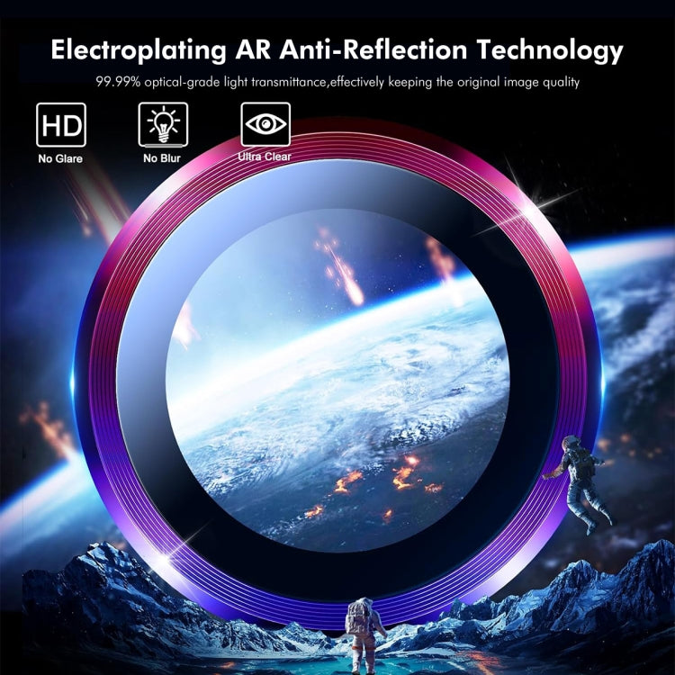 For Samsung Galaxy S24 Ultra 5G ENKAY Hat-Prince AR 9H Rear Lens Aluminium Alloy Tempered Glass Film(Purple) - HoMEdemic™ 