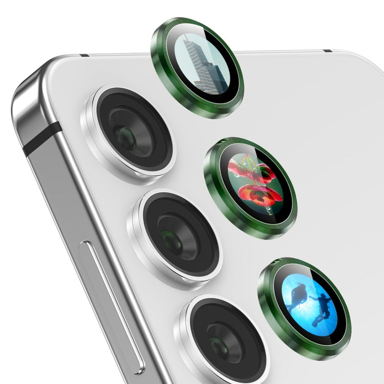 For Samsung Galaxy S23 5G / S23+ 5G ENKAY Hat-Prince AR 9H Rear Lens Aluminium Alloy Tempered Glass Film(Dark Green) - HoMEdemic™ 