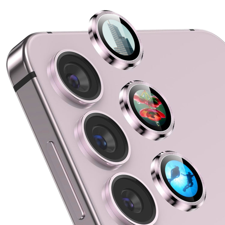 For Samsung Galaxy S23 5G / S23+ 5G ENKAY Hat-Prince AR 9H Rear Lens Aluminium Alloy Tempered Glass Film(Pink) - HoMEdemic™ 