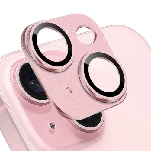 For iPhone 15 / 15 Plus NORTHJO Matte Camera Lens Protector Tempered Glass Rear Lens Film(Pink) - HoMEdemic™ 