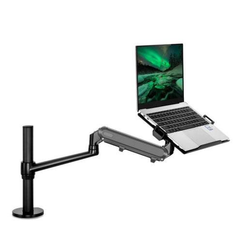 OL-1S Pro Aluminum Alloy Adjustable Laptop Monitor Holder Stand Desk Mount Monitor Bracket(Black) - HoMEdemic™ 