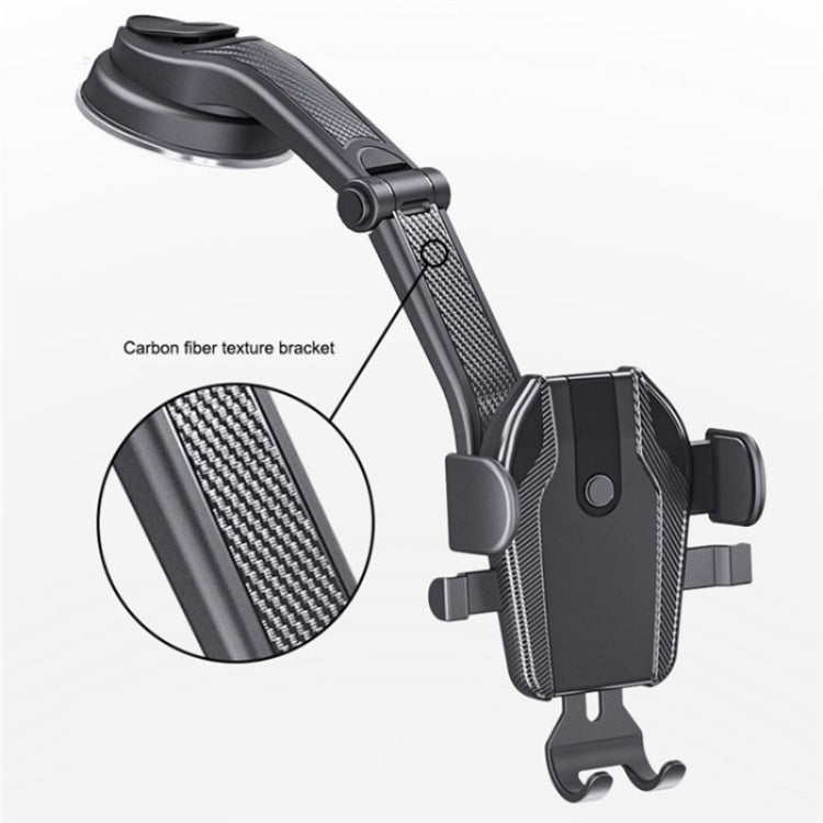 ES281 Car Dashboard Windshield Air Vent Suction Cup Phone Holder For 4-6.7 Inch Phone Mount - HoMEdemic™ 