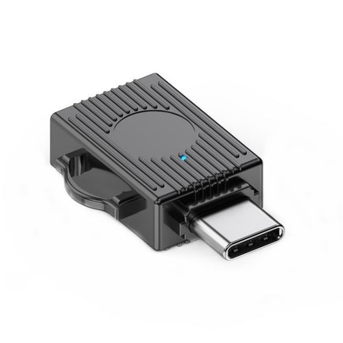 JS-103 USB to Type-C 3.0 Converter High Speed U Disk OTG Adapter(Black) - HoMEdemic™ 