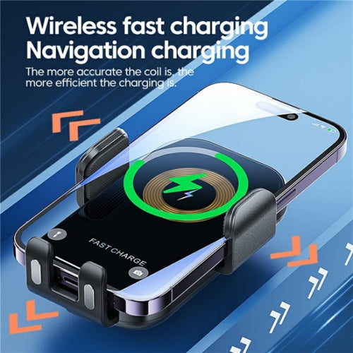 X12 Car Air Vent Touch Sensing Wireless Phone Charger Holder(Silver) - HoMEdemic™ 