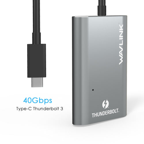 WAVLINK UTA21D DP 4K/5K/8K Video Thunderbolt 3 Type-C to Dual DisplayPort  Adapter - HoMEdemic™ 