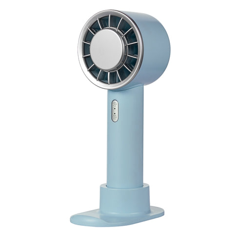 WX-633 Summer Handheld Fan 3 Speeds Semiconductor Cold Compress Desk Fan(Baby Blue) - HoMEdemic™ 