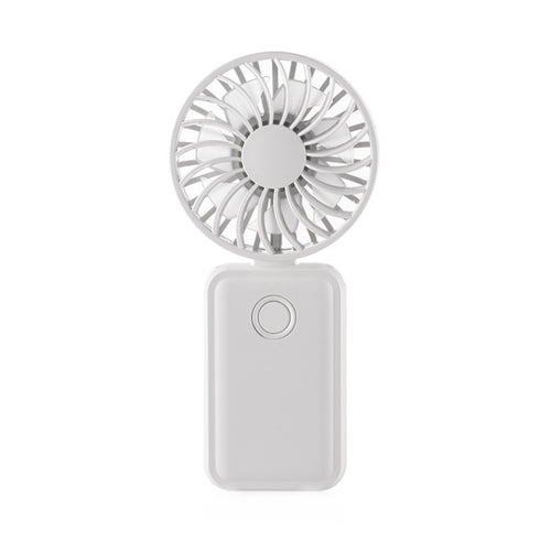 F458 With Neck Rope Summer 3 Speeds Adjustable Foldable Mini Handheld Fan(White) - HoMEdemic™ 