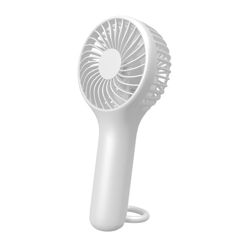 S13 Portable Summer Cooling Fan Hanging Buckle Mini 3 Wind Speed Handheld Fan(White) - HoMEdemic™ 