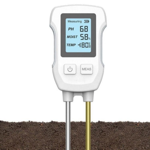 3 in 1 Digital Display Soil Detector, Soil Moisture, Temperature, PH - HoMEdemic™ 