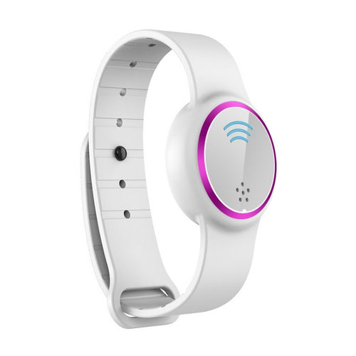 Ultrasonic Mosquito Repellent Electronic Mosquito Repellent Bracelet Outdoor Portable Watch Mosquito Repellent (White Purple) - HoMEdemic™ 