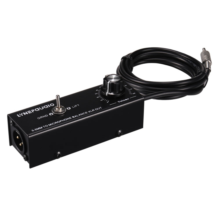 B012 Professional Stereo Signal Converted to Microphone Balanced Signal Output - HoMEdemic™ 
