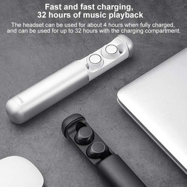 Sanag J2 Stereo Noise Reduction True Wireless Bluetooth Game Headset(Grey) - HoMEdemic™ 