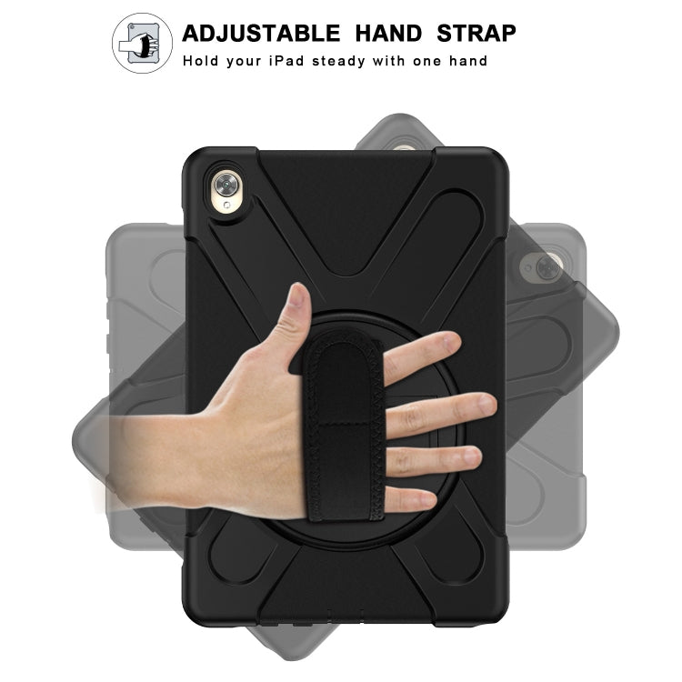 Shockproof Colorful Silicone + PC Protective Case with Holder & Hand Grip Strap, For Huawei MediaPad M6 10.8, For Huawei MediaPad M5 10.8, For Huawei MatePad 10.4, For iPad Mini 3 & 2 & 1 - HoMEdemic™ 