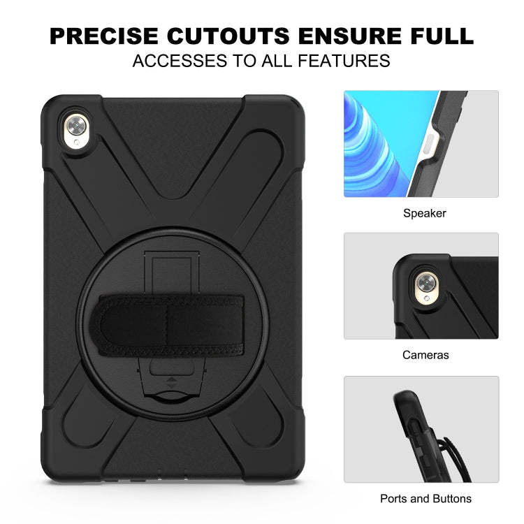 Shockproof Colorful Silicone + PC Protective Case with Holder & Hand Grip Strap, For Huawei MediaPad M6 10.8, For Huawei MediaPad M5 10.8, For Huawei MatePad 10.4, For iPad Mini 3 & 2 & 1 - HoMEdemic™ 