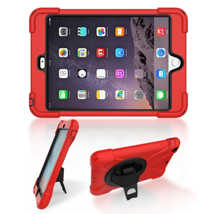 Shockproof Colorful Silicone + PC Protective Case with Holder & Hand Grip Strap, For Huawei MediaPad M6 10.8, For Huawei MediaPad M5 10.8, For Huawei MatePad 10.4, For iPad Mini 3 & 2 & 1 - HoMEdemic™ 